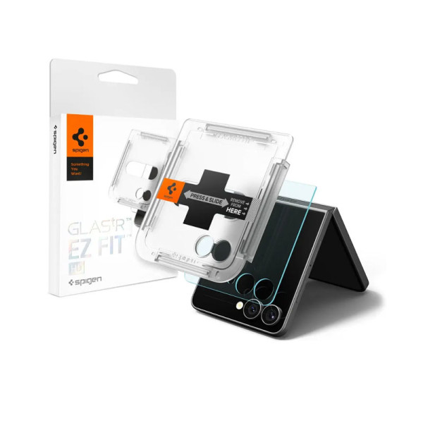 Glas.tR EZ Fit HD Screen Protector for Galaxy Z Flip 7 (2 Pcs)